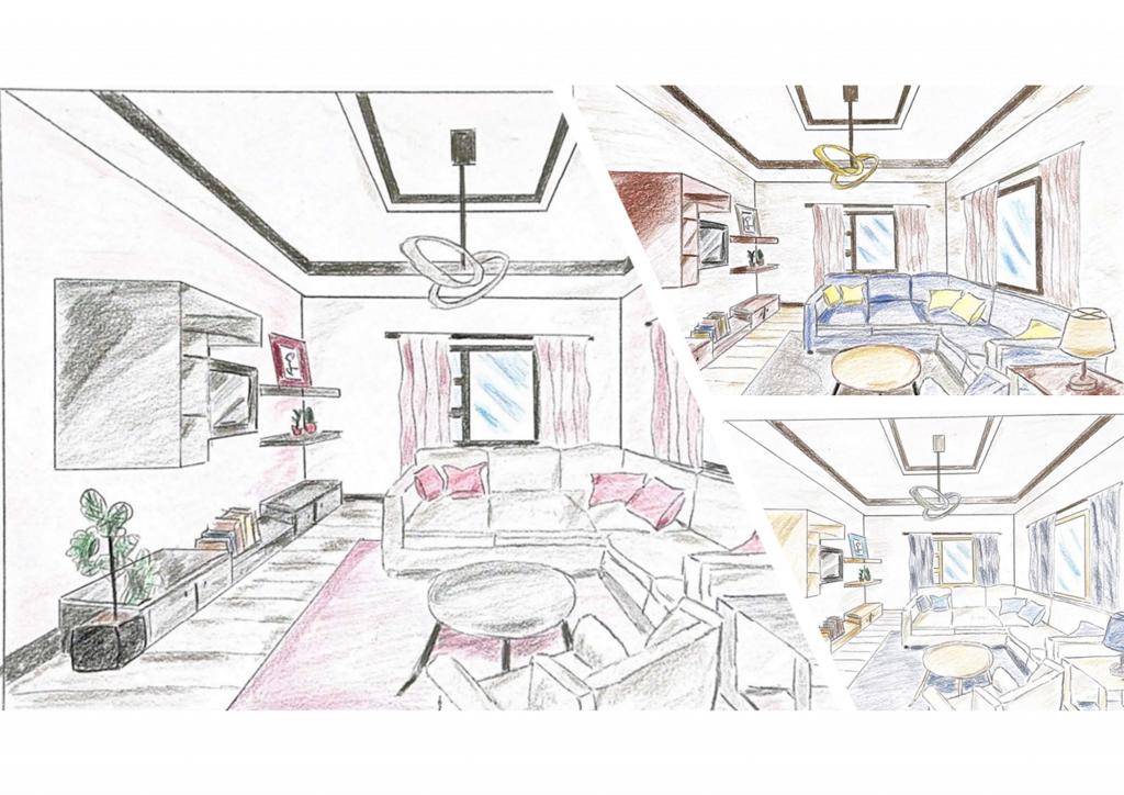 L'importance des croquis en décoration d'intérieur